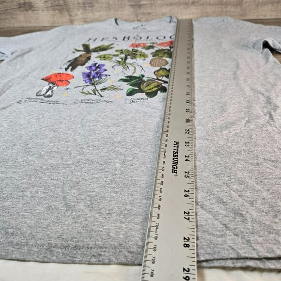 Harry Potter Herbology T-Shirt XL Hogwarts School Of Witchcraft Wizardry Gray - Picture 4 of 7